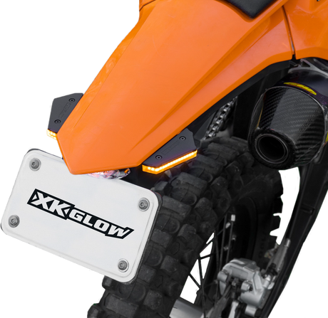 XK GLOW Blade Pro LED Turn Signals with Multiple Mounting Options for Off-Road Vehicles, Fits Motorcycle, ATV & UTV