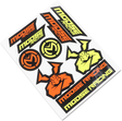 MOOSE OFFROAD S2 Decal - Moose Racing - Yellow/Orange 4320-2206