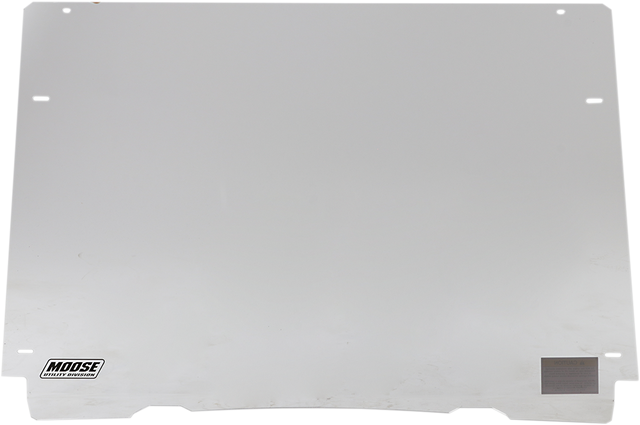 Moose Offroad Full Windshield for Polaris Ranger 1000 V000183-12200M - Durable Polycarbonate Protection