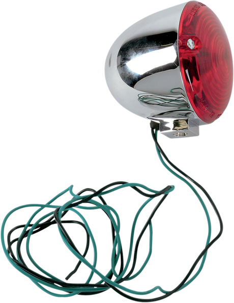 CHRIS PRODUCTS Turn Signal - Flat Lens - Red 8431R