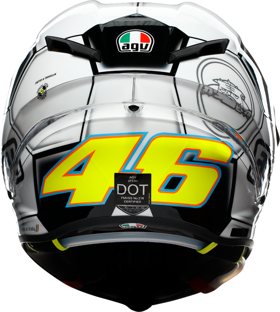AGV Pista GP RR Helmet - Catalunya 2008 Limited Edition, Medium - Designed for Racing and Track Use
