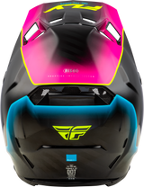 Fly Racing Formula CC Underglow Helmet Black/Pink/Blue Medium for Motocross and Off-Road Bikes