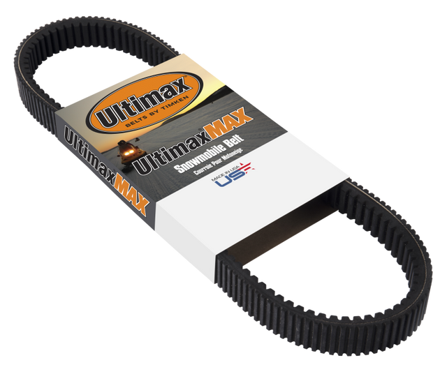Ultimax Snowmobile MAX Belt - Part Number MAX1108M3 for Lower Horsepower Snowmobiles