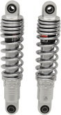 Drag Specialties Shocks Premium Ride-Height Adjustable 12-inch for Harley Davidson Touring Models - Chrome C16-0153A