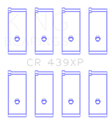 King Engine Bearings Acura B17A1/B18A1/B18B1 (Size 0.25mm) Performance Rod Bearing Set