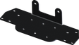Open Trail Winch Mount for Jeep Wrangler & Gladiator – Durable Laser Cut Black Powder Coated Mounting Kit