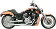 BASSANI XHAUST Road Rage 2:1 Exhaust - Chrome 1V12J