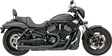 BASSANI XHAUST Road Rage 2:1 Exhaust - Black 1V22JB