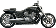 BASSANI XHAUST B1 2:1 Exhaust - Black 1V38RB