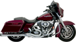 BASSANI XHAUST B4 2:1 Exhaust - Chrome - Megaphone FLH-747