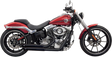 BASSANI XHAUST Pro Street Exhaust - Black 1S33DB
