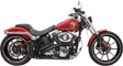 BASSANI XHAUST Sweeper Exhaust - Black/Black 1SD2FBB