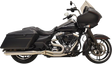 BASSANI XHAUST 2:1 Exhaust - Stainless Steel - Straight Can 1F18SS