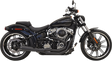 BASSANI XHAUST 2:1 Exhaust - Black 1S62RB