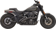 BASSANI XHAUST Radial Sweepers Exhaust System - Black 1S21FB