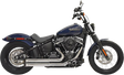 BASSANI XHAUST Pro Street Exhaust - Chrome 1S35D