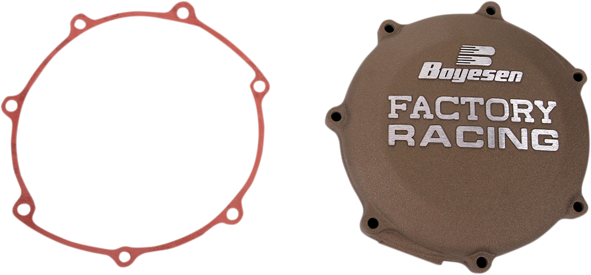 BOYESEN Magnesium Clutch Cover for Yamaha CC-37M - Lightweight Race Performance Upgrade