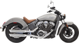 BASSANI XHAUST 3" Mufflers - Chrome - Scout 8S17SC