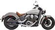BASSANI XHAUST 3" Mufflers for Scout - Black 8S27BSB