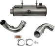 BASSANI XHAUST Muffler - Stainless Steel - RZR XP 900 6R9017