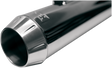 BASSANI XHAUST End Cap - Polished - Megaphone ENDCAP-LM