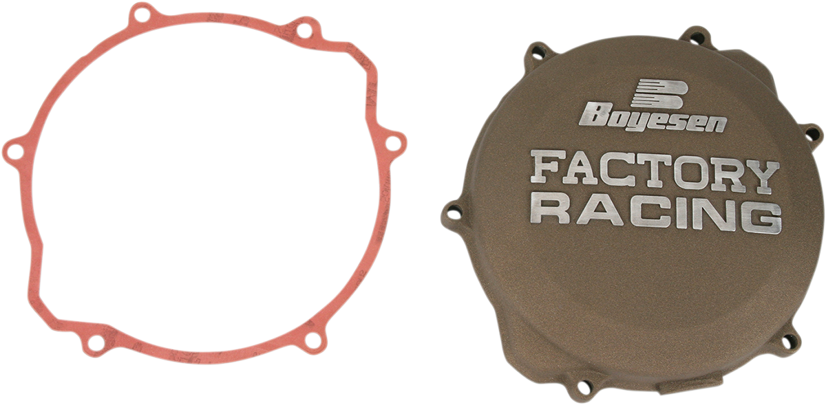 BOYESEN Magnesium Clutch Cover for Yamaha CC-32AM – Lightweight Race Performance Part