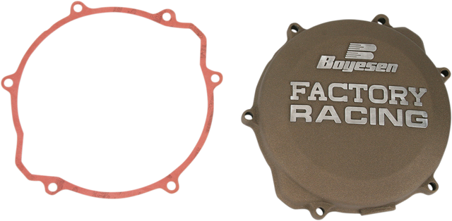 BOYESEN Magnesium Clutch Cover for Yamaha CC-32AM – Lightweight Race Performance Part