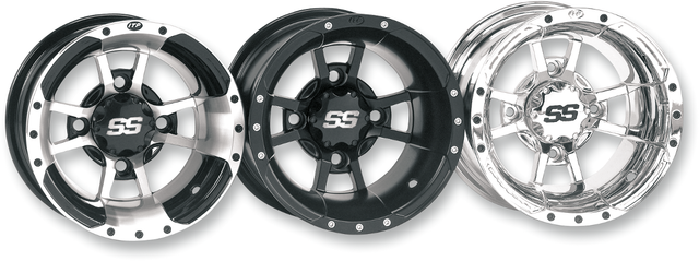 ITP Wheel - SS112 Sport - Rear - Black - 9x8 - 4/115 - 3+5 0928386536B
