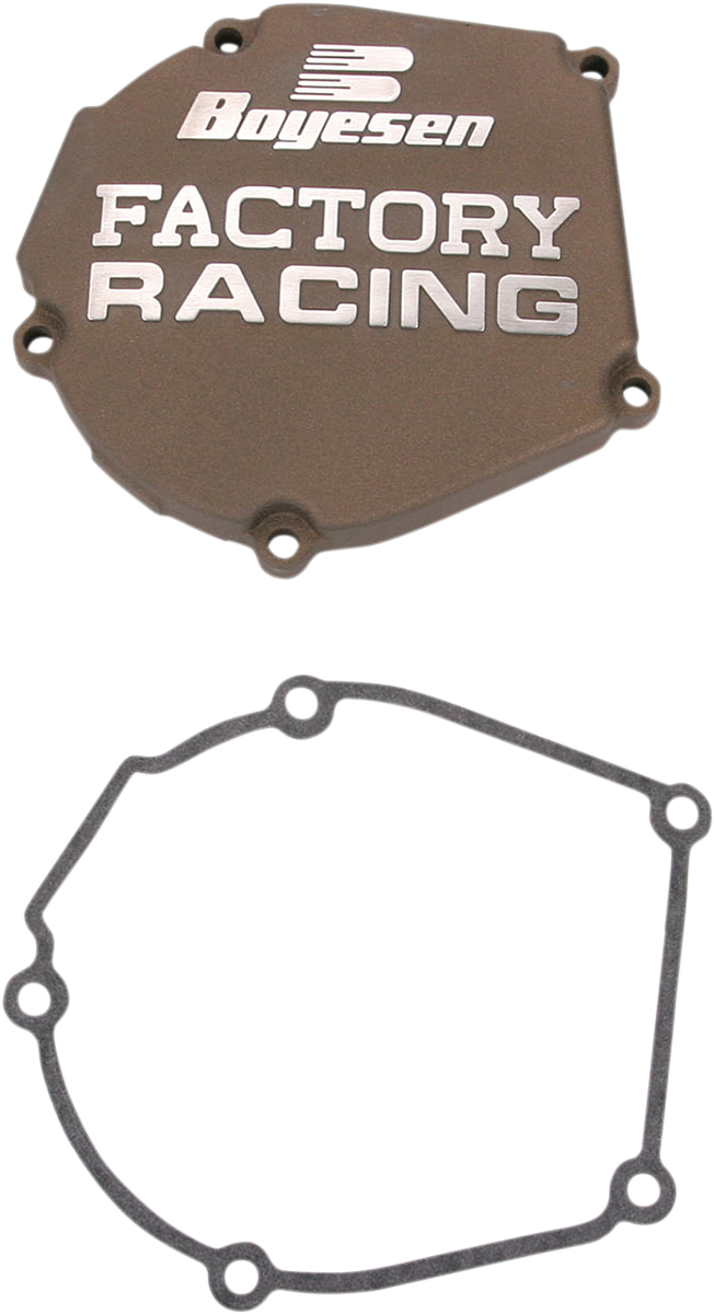 Boyesen Ignition Cover for Kawasaki KX250 – Magnesium Part SC-12AM