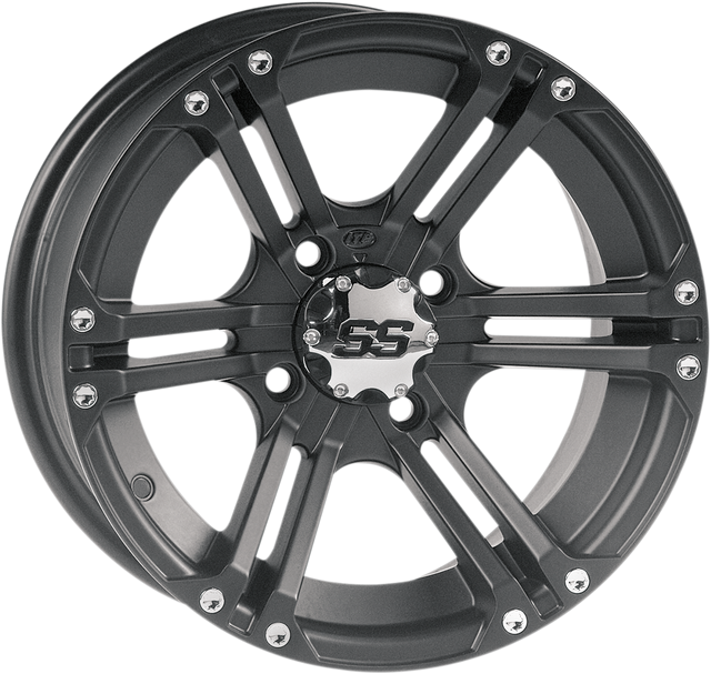 ITP Wheel - SS212 - Front/Rear - Black - 12x7 - 4/110 - 5+2 1228364536B