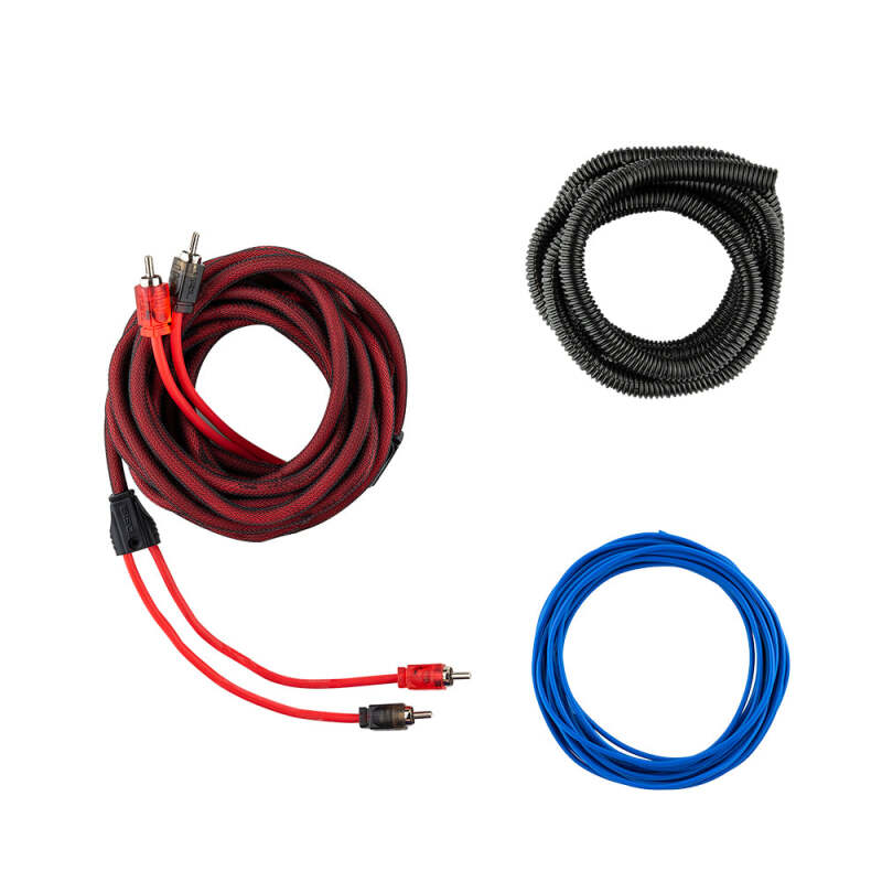 DS18 Amplifier Installation Kit 4-Gauge OFC Copper - Universal Fit for Car Audio Systems