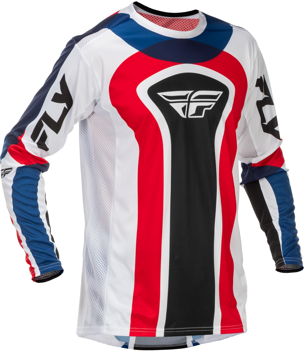 Fly Racing Lite Se Glory Jersey Red/White/Blue 2X for ATV, Motorcycle, and Off-Road Vehicles