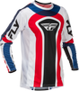 Fly Racing Lite SE Glory Jersey Red/White/Blue Small for Motocross and Off-Road Vehicles