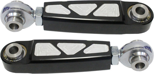 MODQUAD CA-SW-BLK Billet Aluminum Sway Bar Links for 2017-2018 Can-Am Maverick X3 Turbo R and Max Models