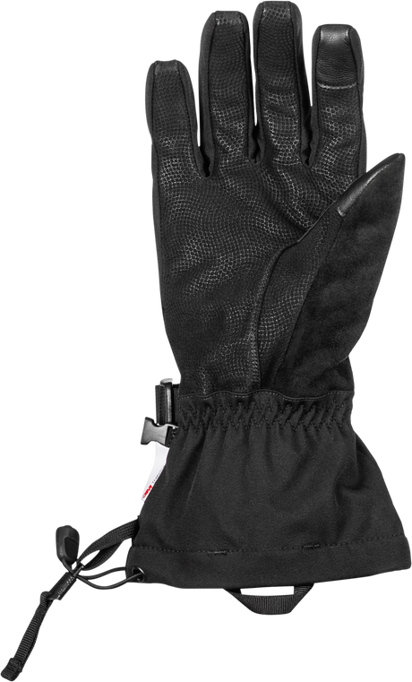 Fly Racing Title Gauntlet Gloves for Cold Weather Riding - Black/Grey, Small