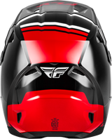 FLY Racing Kinetic Verdict Helmet for Off-Road Motorcycles - Black/Red/White, XL, DOT & ECE22.06 Approved