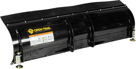 Open Trail 66-Inch Straight Snow Blade with Steel Wear Bar for UTVs and ATVs