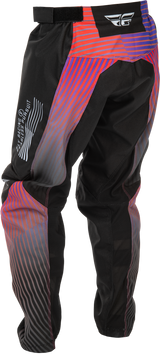 Fly Racing Youth F 16 Pants Black/Red/Purple Size 26 – Off-Road Motorcycle Riding Gear for Boys with Mesh Comfort Liner and Durable 600D Polyester