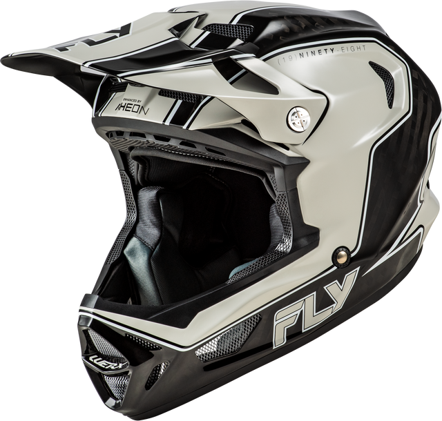 Fly Racing Yth Werx R Flow Carbon Helmet for Youth Riders - Black and Grey