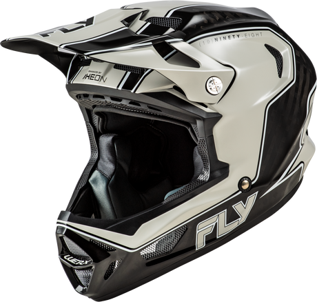 Fly Racing Werx R Flow Carbon Helmet - Black and Grey for XL Motorcycles