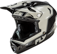Fly Racing Werx R Flow Carbon Helmet Black Carbon/Grey for Youth on Off-Road and Motocross Vehicles