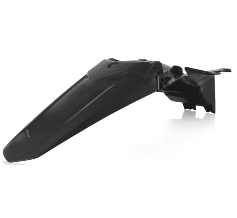 Acerbis Yamaha YZ250F/YZ450FX/WR450F/ YZ250FX/WR250F/ YZ450F Rear Fender - Black, Fits 2018+ Yamaha Off-Road Motorcycles