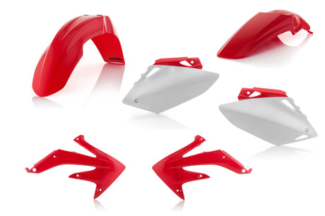 Acerbis Honda CRF450R Plastic Kit 2007-2008 - Original Factory Color Body Panel Set