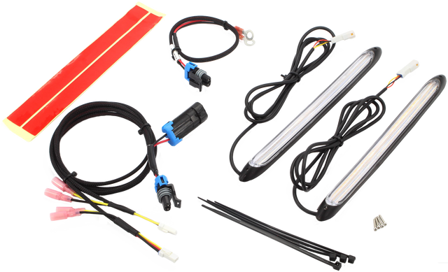 XTC Power Products LED-AMB-SEQ6 Sequential LED Turn Signal Light Strip – 6-inch Vehicle Fitment