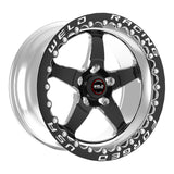 Weld S71 15x10.33 Inch Black Modular Wheel with Single Beadlock - 5x4.5 Bolt Pattern