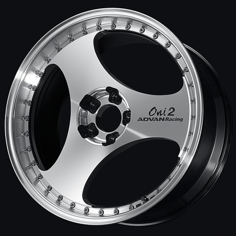 Advan RSII 18x9.5 +41 Hyper Black Wheel for 5x98 Bolt Pattern Vehicles