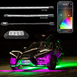 XK GLOW LED Underglow Standard Kit for Polaris Slingshot - Custom RGB Lighting with Bluetooth Control and Music Sync