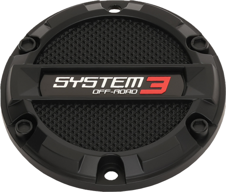 Sb8 Center Cap Flat 6/5.5 Bolt In Matte Black