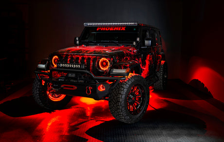 Oracle Jeep Wrangler JL/JT Sport High Performance W LED Fog Lights - w/o Controller
