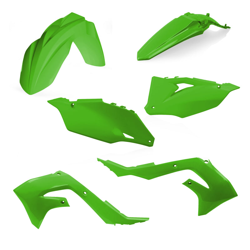 Acerbis Kawasaki KX250 KX250X/19-23 KX450 Plastic Kit - Green | Model Fitment for Kawasaki Off-Road Motorcycles